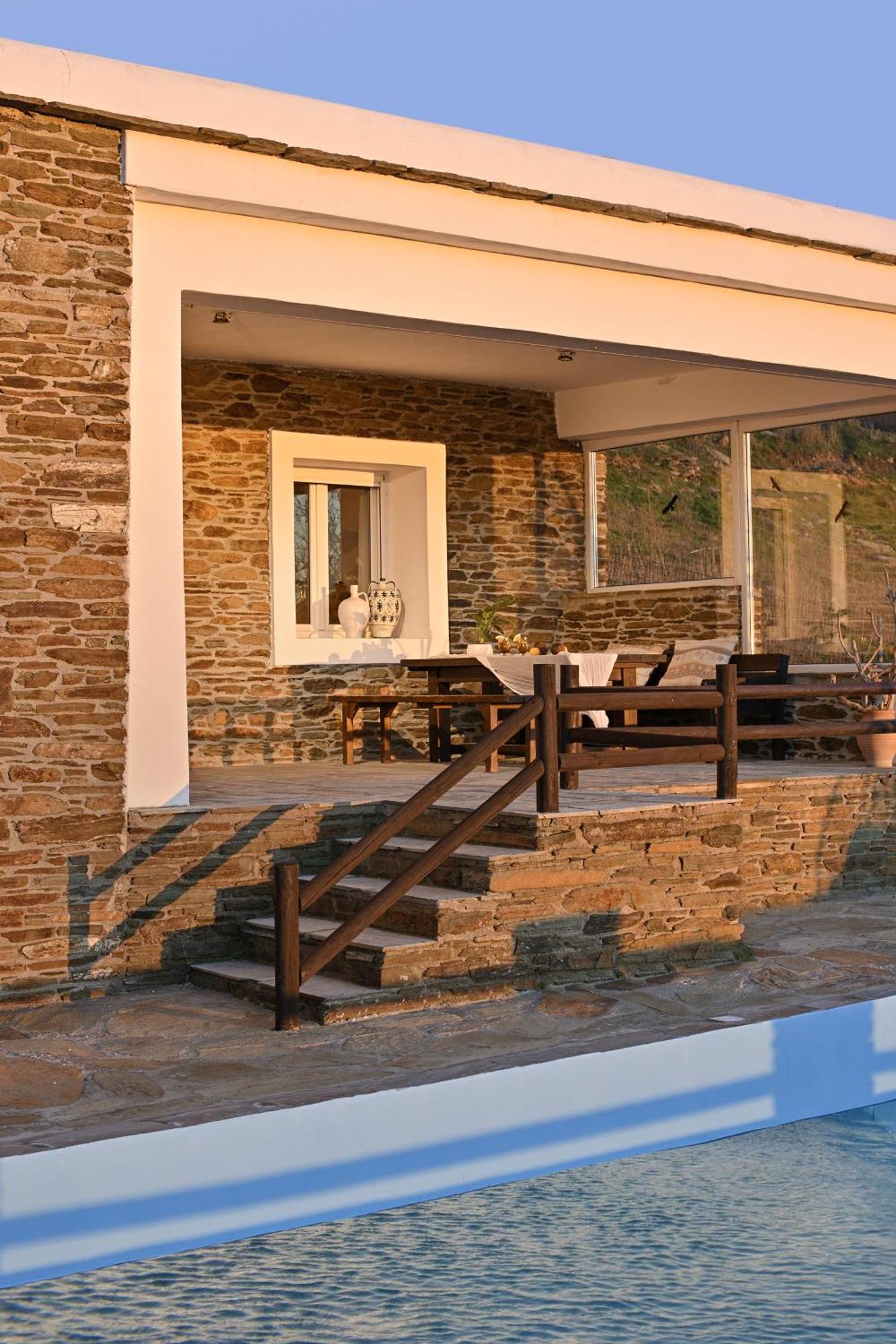 Casa di campagna The Nest Kalivari (Andros)